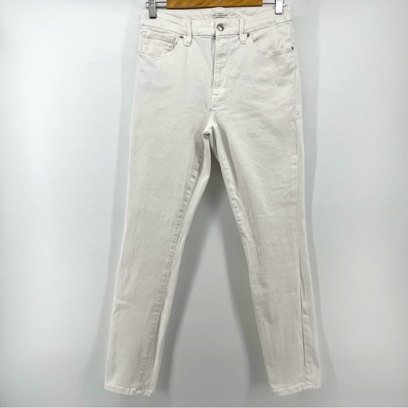 Good American Skinny Jeans White GAGL001 WHITE001 Size 10/30 - Picture 2 of 10